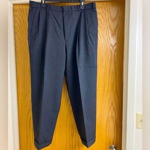 Brooks Brothers Pin Stripe Black Dress Pants